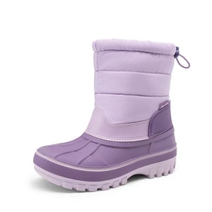 DREAM PAIRS Kids    Waterproof Slip On Winter Snow Boots