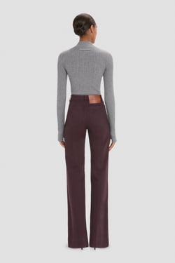 Victoria Beckham Alina Jean In Acai - 34W - Womens