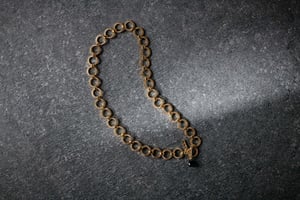 nkuku Hara Onyx Necklace | Gifting | One Size | Gold