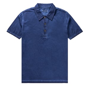 Left Hand Cold Dye Polo Navy