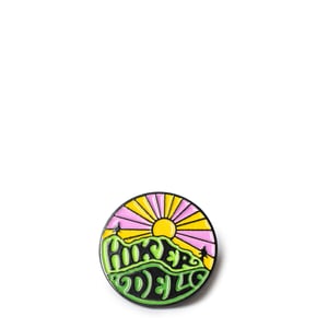 Hikerdelic Original Logo Pin Badge Multi