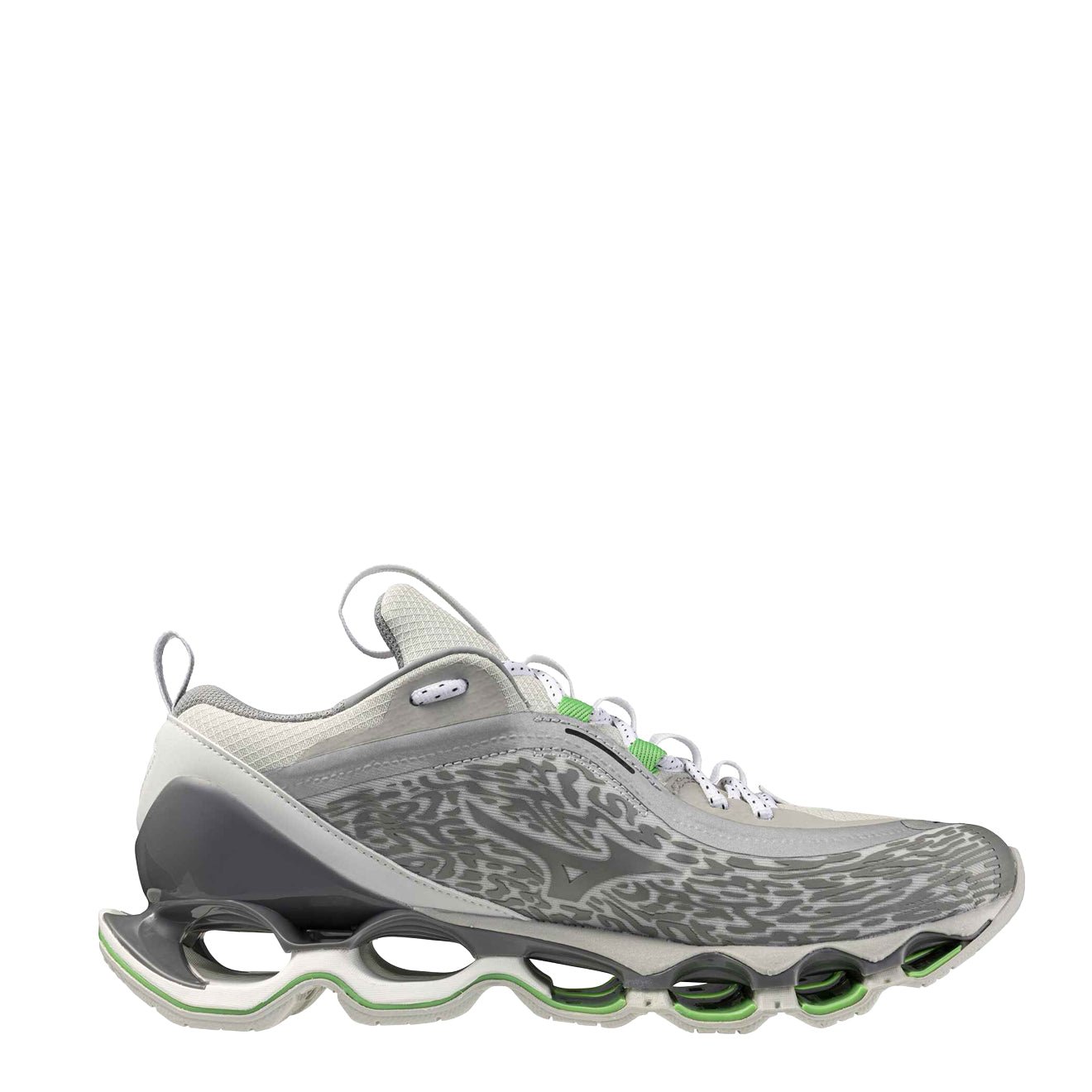 Mizuno Wave Prophecy 13.2 Trainer Harbor Mist / Black / Vibrant Green