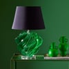 Lucy table lamp in green resin