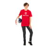 U.S. Co-Ed Power Soccer Red Tee / M