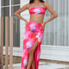 HELLO MOLLY Sunset Boulevard Maxi Skirt Multi