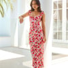 Dressed In Petals Maxi Dress Print