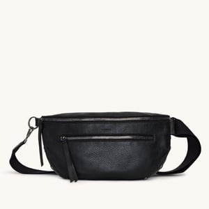 Hammitt Charles Crossbody Black Gunmetal Lrg