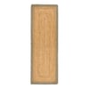 Jute Border Runner Sage Green - 67x200cm