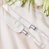 AW Cake Knife Cutting Set for Wedding