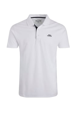 Weird Fish Miles Pique Polo Shirt White Size L
