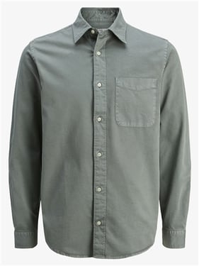 Jack & Jones Dover Twill Shirt - Storm Sea - S