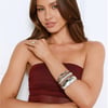 Trendy Style Bangles 3pk Silver
