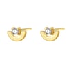 Solstice Stud Earrings 14K Gold