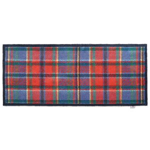 Tartan Red/Blue Washable Runner - 65x150cm