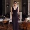 Viola Maxi Dress (Chocolate) - US 2