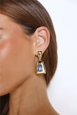 18k Gold Plated Sea Queen Earrings Gold