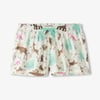 Women's Forest Animals Cotton Pajama Shorts