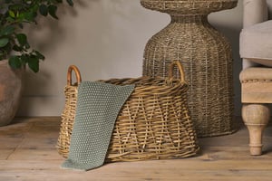 nkuku Netra Rattan Basket | Storage | One Size | Natural