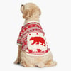 Fair Isle Bear Dog Pajama