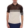Lennox Stripe Velour Polo - L