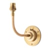 Colombari wall fitting in brass and cane