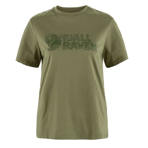 Fjallraven Womens Lush Logo T-shirt Green