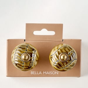 Lara Ceramic Cabinet Knobs (Set of 2)