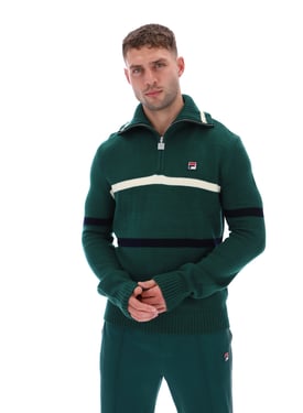 Camilo Knitted Half Zip Jumper - 4XL