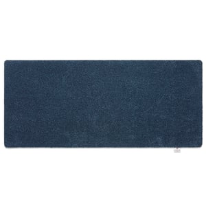 Plain Fleck - Indigo Washable Runner - 65x150cm