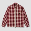 Zip Shirt (Red Check) - S