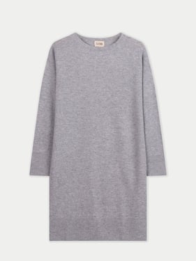 C-Neck Knit Dress - XS / high rise / WK1024-1299