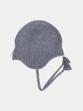 Ultimate Warmth Knit Tie Hat - One Size / dim gray / AK0279-1300