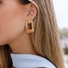 18k Gold Plated Sublime Earrings Gold