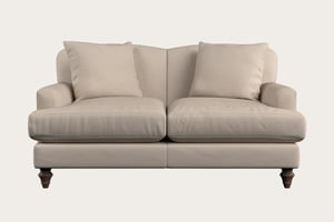 nkuku Deni Small Sofa | Make To Order | Recycled Cotton Natural