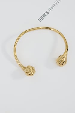 Modern Girl Cuff Bracelet Gold