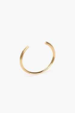 Victoria Beckham Cufflink Bracelet In Light Gold - ONE SIZE - Womens