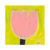 Grapefruit Tulip Art Print