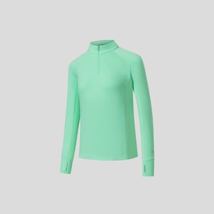 Women's ANTA Run Long Sleeve Top - Neon Green / XL