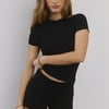 Rewrite The Rules Knit T-Shirt Black