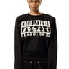 SHOULDER PAD SWEATSHIRT - XL