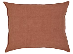 Montauk 28" X 36" Large Decorative Bed Pillow With Insert   Terra Cotta
