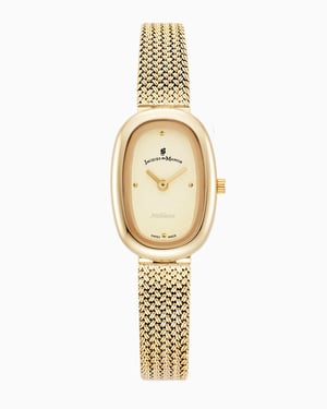 Noblesse 20x28.5mm Two-hands Gold-tone Gold dial Stainless steel swiss watch - 20 x 28.5 mm
