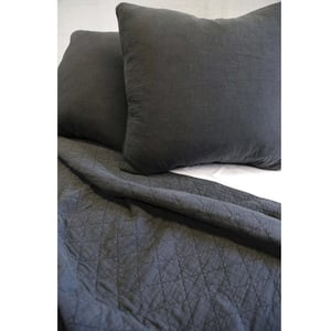 Huntington Cotton Euro Sham   Midnight