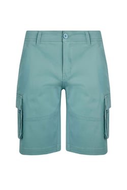Weird Fish Rigney Cargo Shorts Mineral Blue Size 34