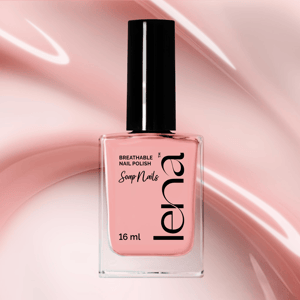 LENA Soap Nails – Breathable & Water-Permeable Halal Nail Polish - Pink Before You Speak - SN08