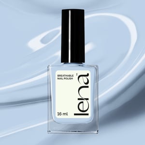 LENA Breathable & Water-Permeable Halal Nail Polish - Burkini Baby Blue - LE327