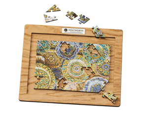 Wooden Jigsaw Puzzle Board - 40 & 80 pieces