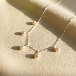 Everyday Sterling Silver Freshwater Pearl Necklace