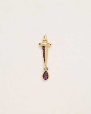 Dagger Drop Stud