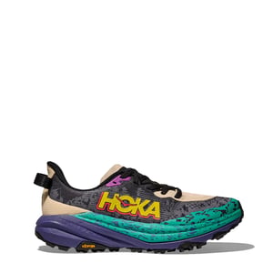Hoka Womens Speedgoat 6 Trainer Oatmeal / Mountain Iris